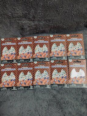 NWT Bundle of Ten (10) NPW Halloween Nail Stickers Sets: 243 Stickers per Set